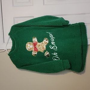 Joyland Christmas shirt.  Green.  Size small